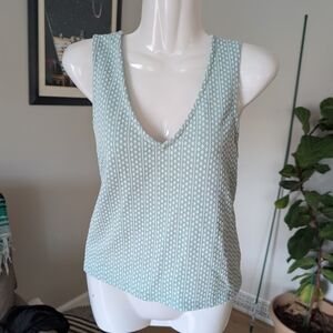 SOLD ✅ Madewell Jacquard Peekaboo-Back Crop Tank - Women's S - Retail $49.50